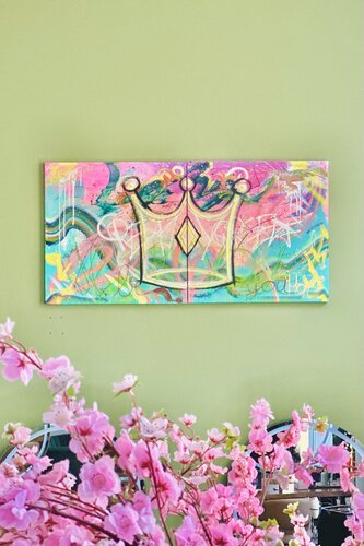 CreateYourself van Maho.art Magdalena Holler, Schilderij te koop op Singulart