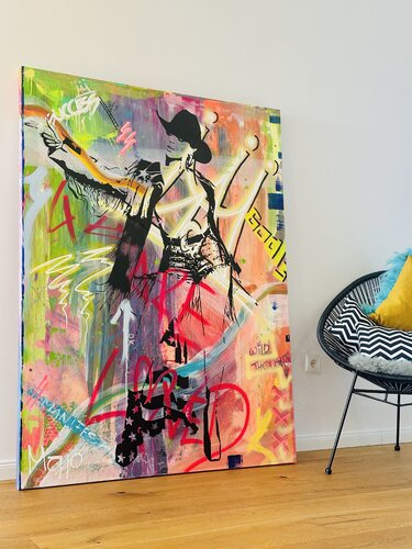 We Are Loved von Maho.art Magdalena Holler, Malerei kaufen auf Singulart