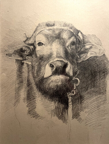 Keep spinning the broken wheel! di Mirette Bakir, Pittura in vendita su Singulart