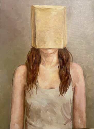 Muted Consent van Mirette Bakir, Schilderij te koop op Singulart