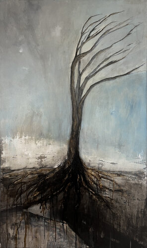Radici e ali by Sascia, Painting for Sale on Singulart