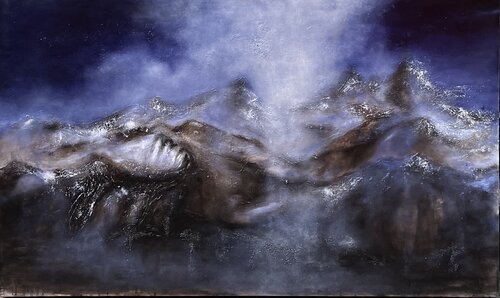"Respiro" ("Breath") de Sascia, Pintura a la venta en Singulart