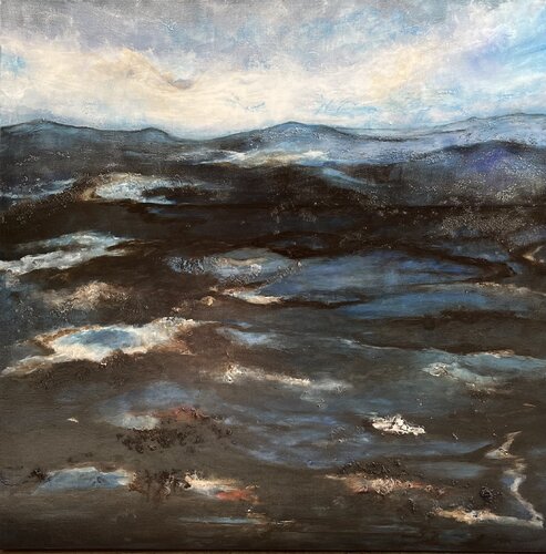 Somewhere, cold de Sascia, Pintura a la venta en Singulart