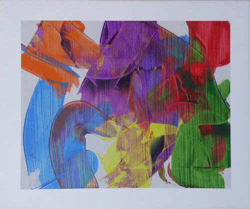 o.T. (AK 0031) van Esberg, Schilderij te koop op Singulart