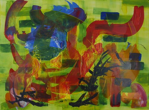 ohne Titel (AK 0033) by Esberg, Painting for Sale on Singulart