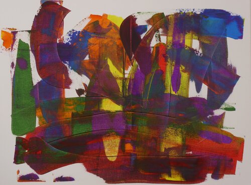 ohne Titel (AK 0032) van Esberg, Schilderij te koop op Singulart