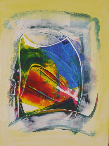 ohne Titel (AK 0008) van Esberg, Schilderij te koop op Singulart