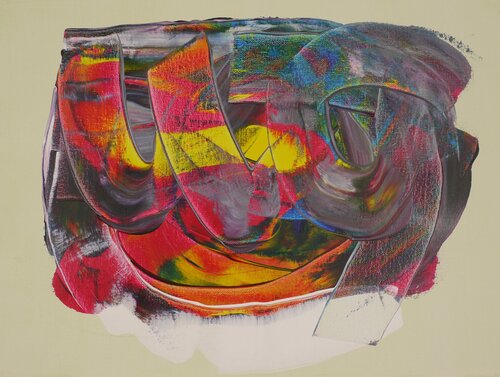 ohne Titel (AK 0013) van Esberg, Schilderij te koop op Singulart