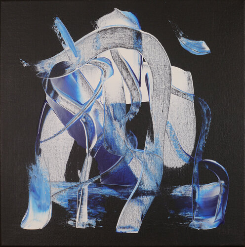 ohne Titel (AK 0015) van Esberg, Schilderij te koop op Singulart