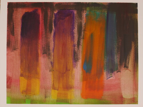 ohne Titel (AM 0010) van Esberg, Schilderij te koop op Singulart
