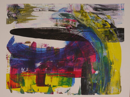 ohne Titel (AM 0012) van Esberg, Schilderij te koop op Singulart