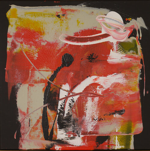 Studie 0054 Nr. 2 (schwarz) AK 0055 van Esberg, Schilderij te koop op Singulart