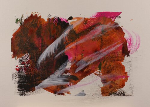 o.T. (AM 0027) van Esberg, Schilderij te koop op Singulart