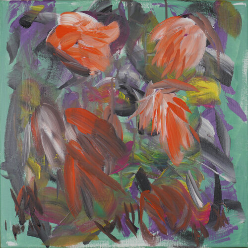 Herbstblüten di Esberg, Pittura in vendita su Singulart
