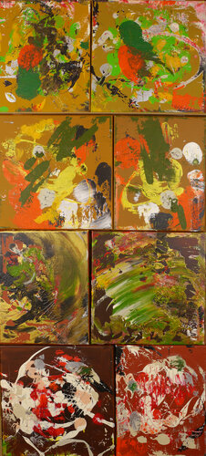 AK 0060 Oktaptychon Zum Herbst van Esberg, Schilderij te koop op Singulart