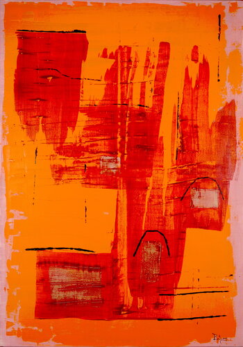 ohne Titel (AK 0083) van Esberg, Schilderij te koop op Singulart