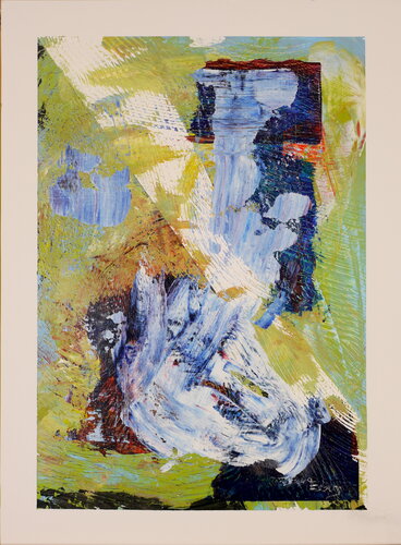 Erosion und Stille (AM0040) de Esberg, Pintura a la venta en Singulart