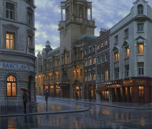 LONDON BEST di Alexei Butyrskiy, Pittura in vendita su Singulart