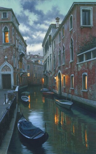 MIDSUMMER EVENING di Alexei Butyrskiy, Pittura in vendita su Singulart