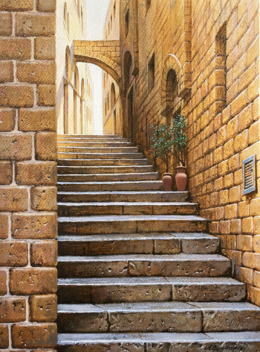 MOVEMENT TOWARD CLARITY di Alexei Butyrskiy, Pittura in vendita su Singulart