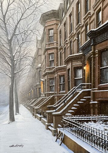 REPETITION OF THE MOMENT di Alexei Butyrskiy, Pittura in vendita su Singulart