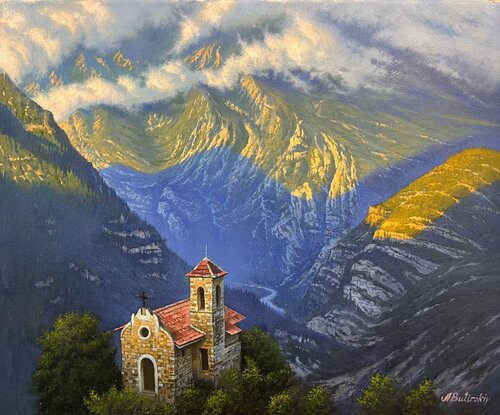 THE FIRST RAYS di Alexei Butyrskiy, Pittura in vendita su Singulart