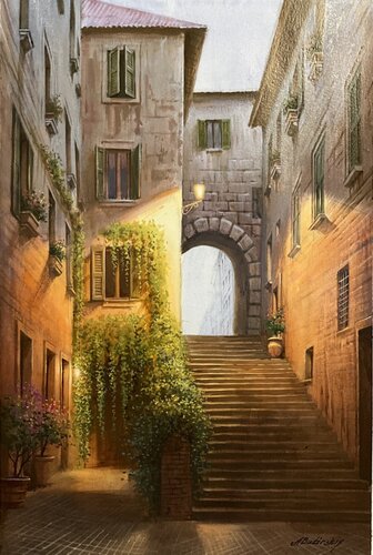 ROMAN PORTAL di Alexei Butyrskiy, Pittura in vendita su Singulart