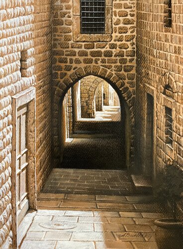 STEPS OF TIME di Alexei Butyrskiy, Pittura in vendita su Singulart