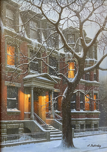 STILL OF THE NIGHT van Alexei Butyrskiy, Schilderij te koop op Singulart