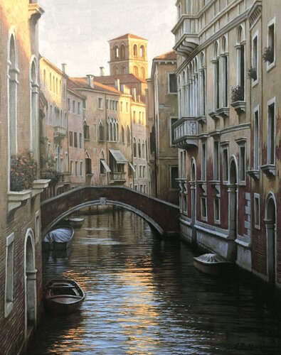 SUNSET PASSAGE van Alexei Butyrskiy, Schilderij te koop op Singulart