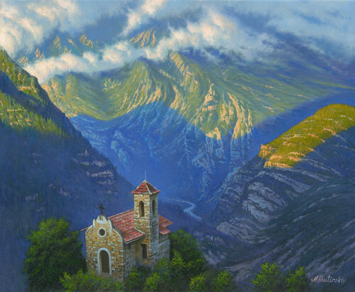 THE FIRST RAYS, 2024 van Alexei Butyrskiy, Schilderij te koop op Singulart