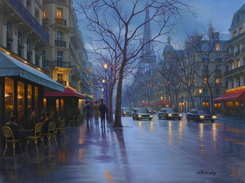 THE GRAND TOWER van Alexei Butyrskiy, Schilderij te koop op Singulart