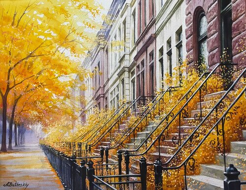 AUTUMN'S WARM EMBRACE Alexei Butyrskiy