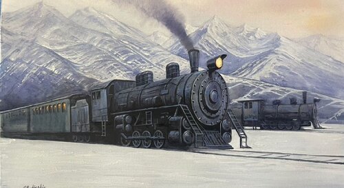 LAST STOP di Alexei Butyrskiy, Pittura in vendita su Singulart