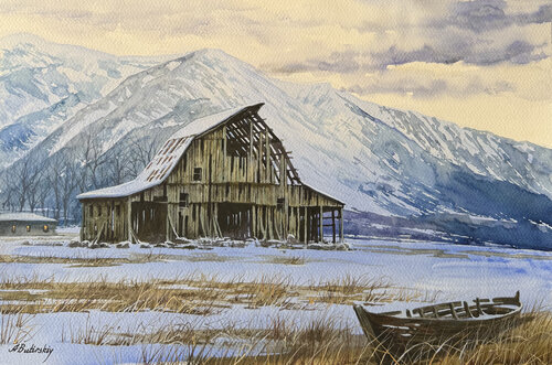 SHADOWS OF THE PAST di Alexei Butyrskiy, Pittura in vendita su Singulart