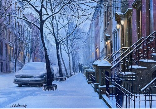 SILENT STEPS IN THE SNOW Alexei Butyrskiy