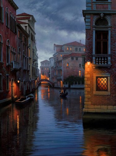 EVENING PASSAGE by Alexei Butyrskiy, Print for Sale on Singulart