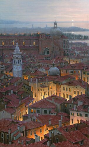 VENETIAN GLOW von Alexei Butyrskiy, Druck kaufen auf Singulart