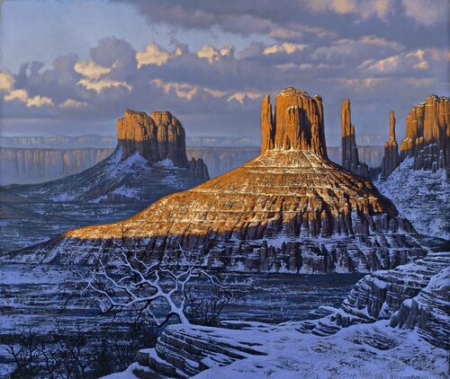 MONUMENT VALLEY di Alexei Butyrskiy, Stampa in vendita su Singulart