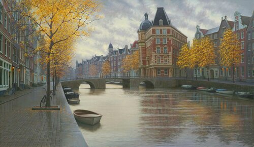 SEPTEMBER MORN van Alexei Butyrskiy, Afdruk te koop op Singulart