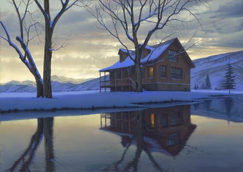 SERENITY van Alexei Butyrskiy, Afdruk te koop op Singulart