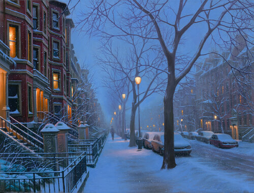 SOUTH BOSTON FLURRIES di Alexei Butyrskiy, Stampa in vendita su Singulart