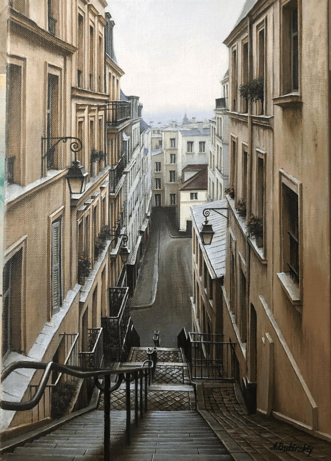 MORNING IN MONTMARTRE Alexei Butyrskiy