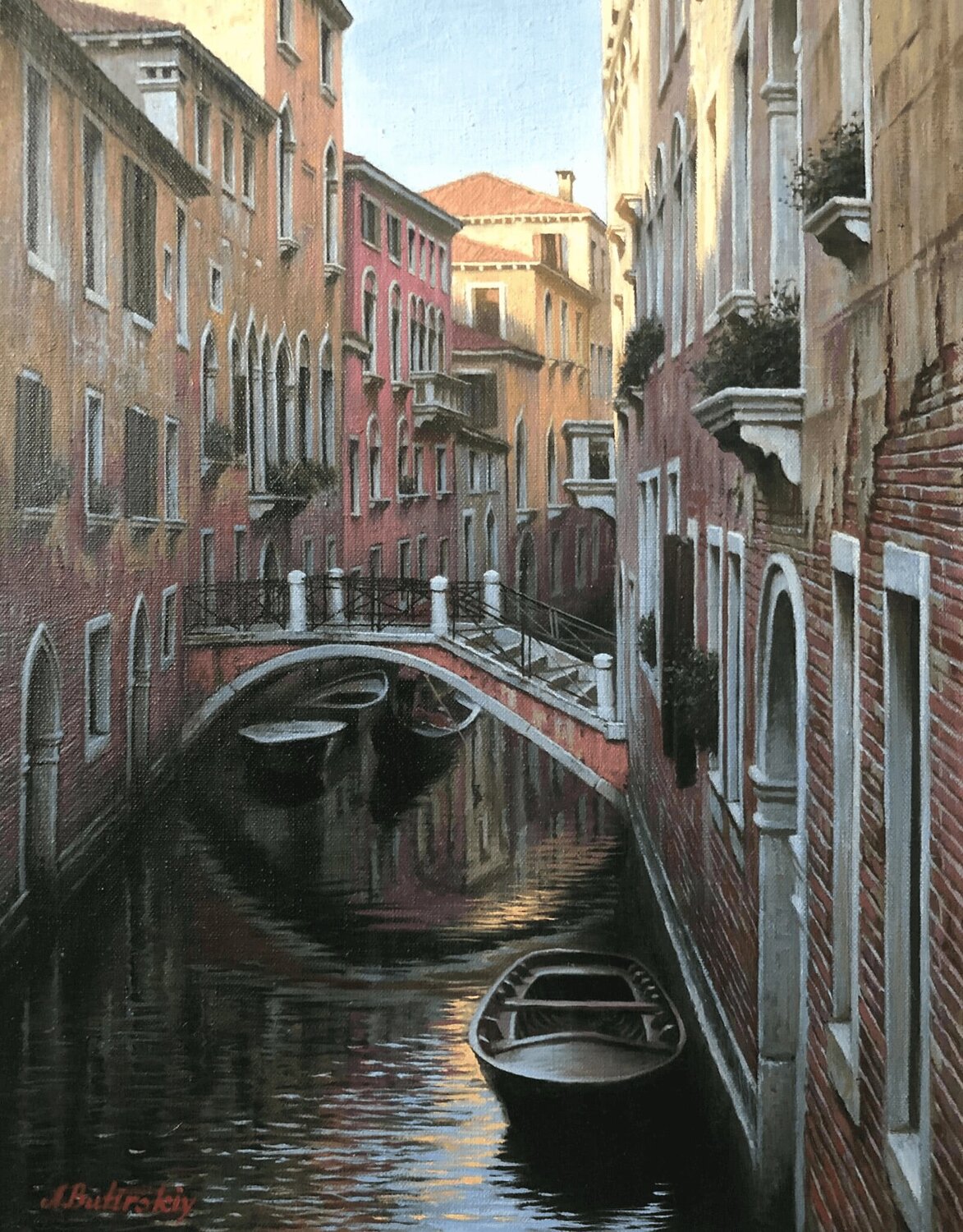 SUNSET IN VENICE Alexei Butyrskiy