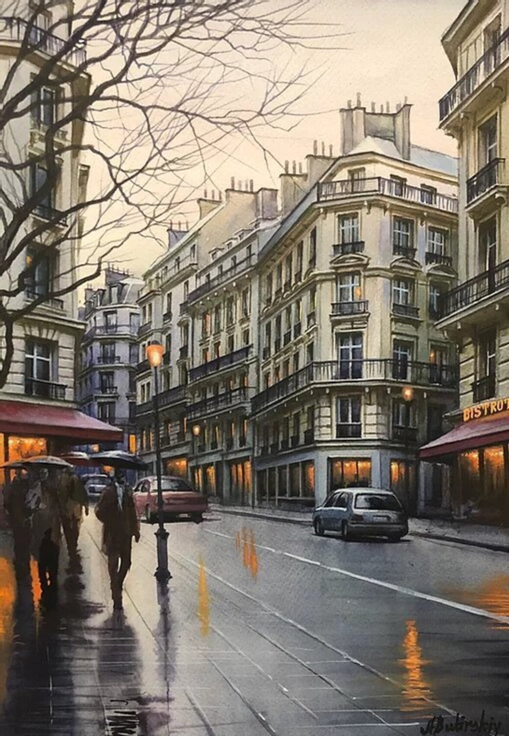CALM EVENING IN PARIS Alexei Butyrskiy