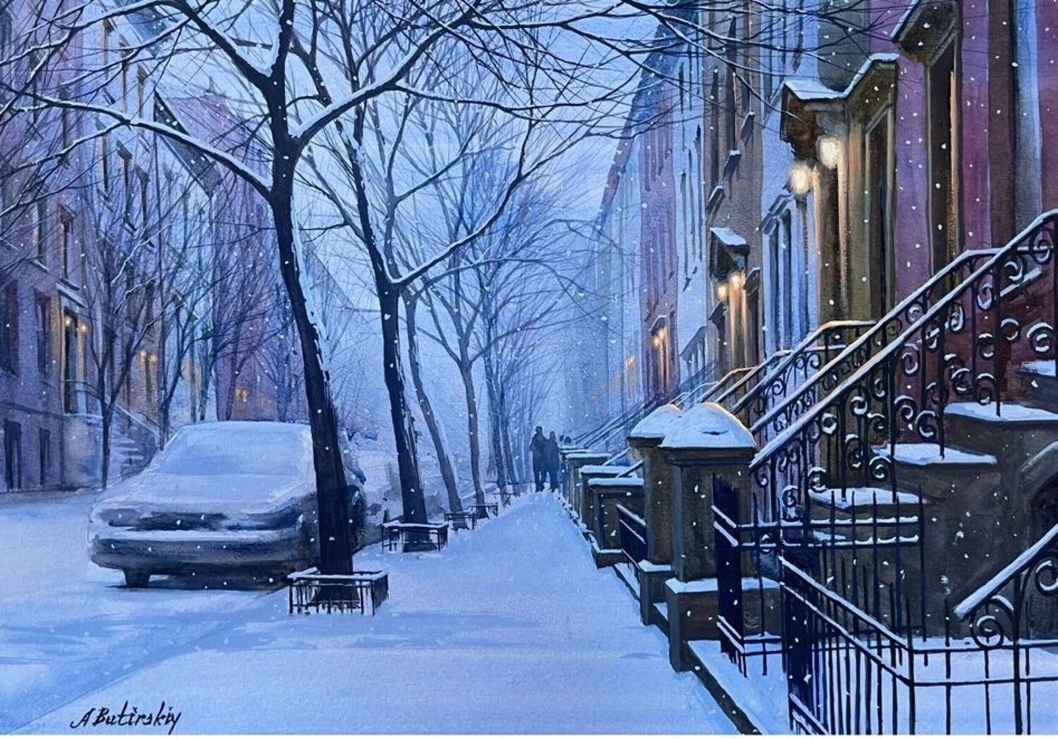 SILENT STEPS IN THE SNOW Alexei Butyrskiy