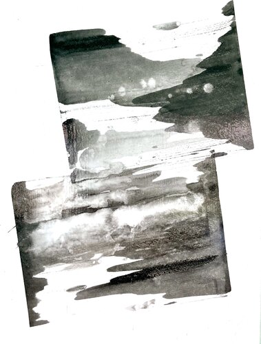 Moonscapes by Sara Rabiner, Painting for Sale on Singulart