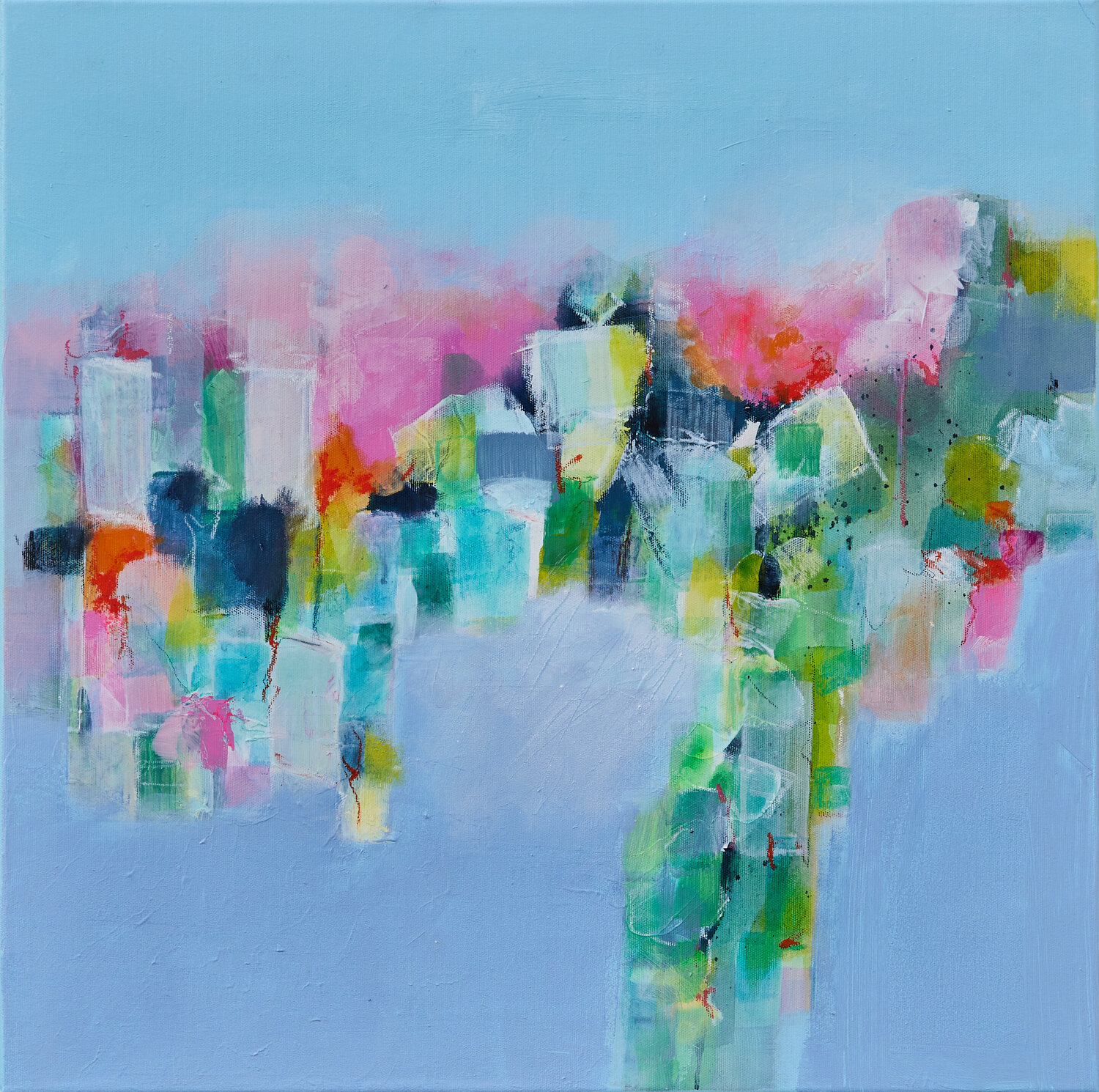 Leichtigkeit (Blooming Light Emergence) Birgit Theissen-Becker Pintura original en venta