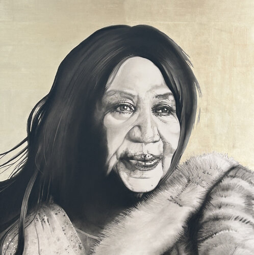 Aretha Franklin von Marc Häberlin, Malerei kaufen auf Singulart
