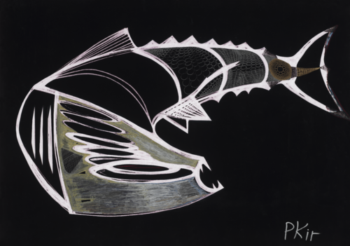 Fishy van Pavel Kiryukhantsev, Schilderij te koop op Singulart